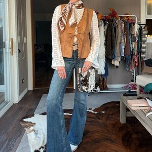 Buckle Blue Flare Women's Jeans